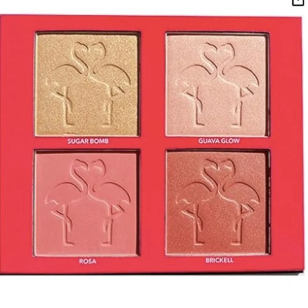 Shaina B. Miami Blush and Highlight Mini Palette- NIB